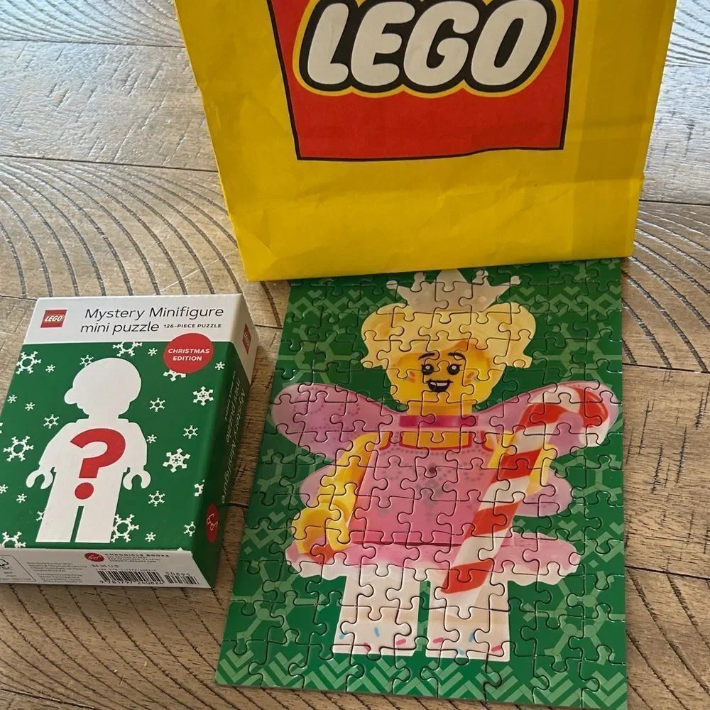 LEGO Mystery Minifigure Mini Puzzle - 🧩 Christmas 🎄 Edition Fairy 🧚‍♀️ 😇
